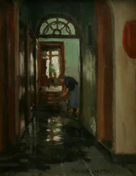 Saturday - An Interior View of Garstin